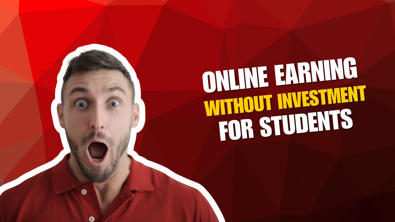 online earning without investment