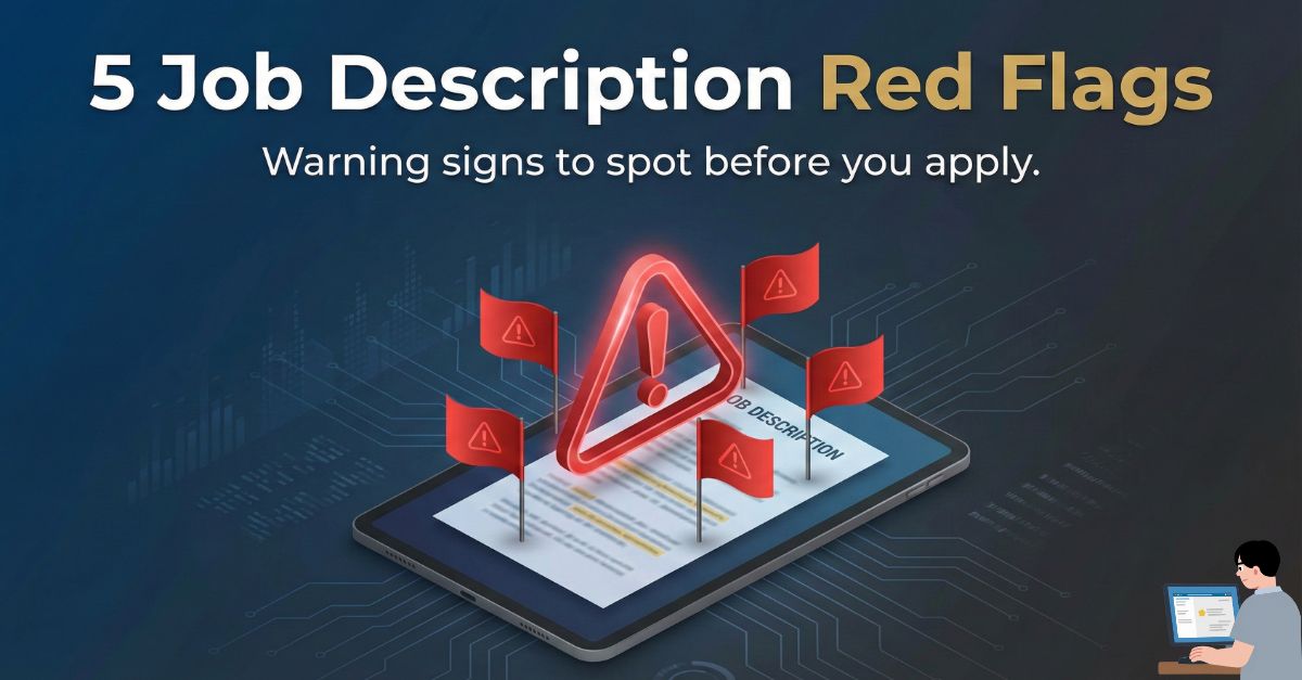 5 Job Description Red Flags