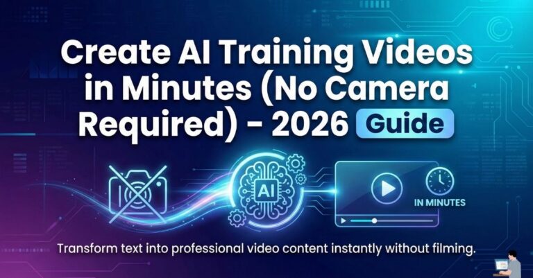 Create AI Training Videos in Minutes
