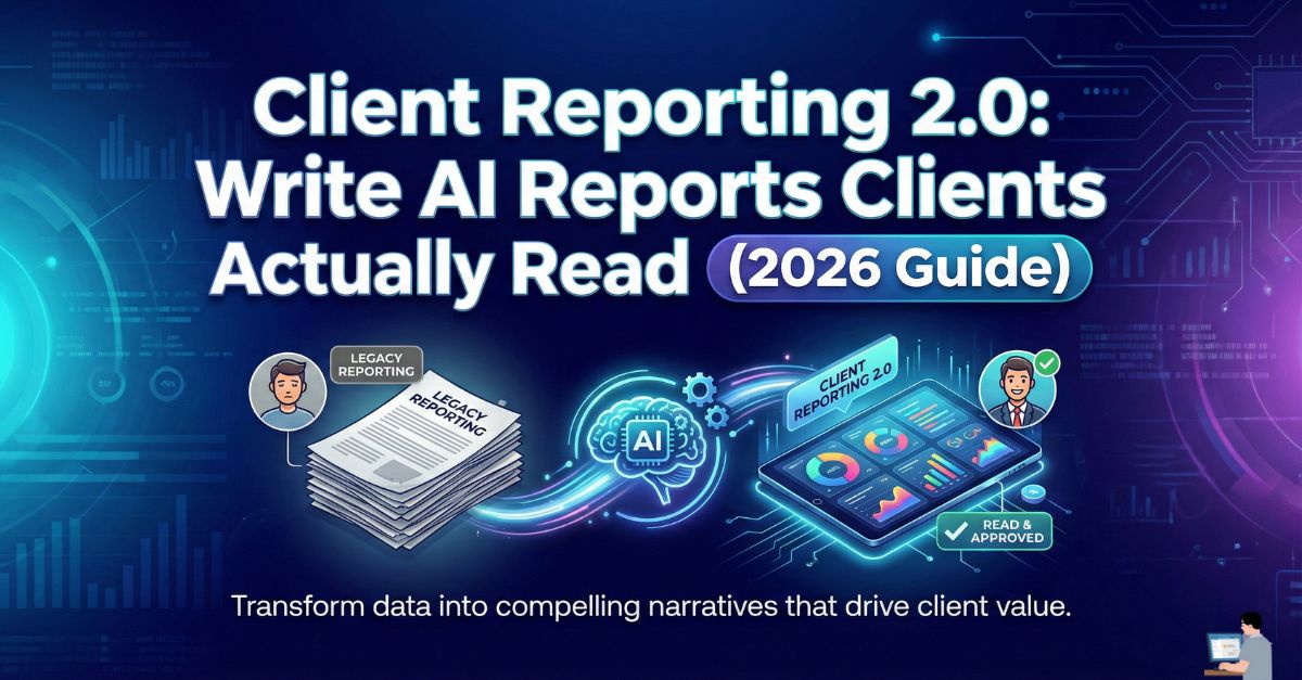 Write AI Reports Clients Actually Read (2026 Guide)