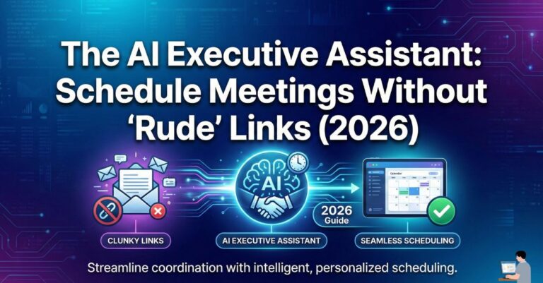 Schedule Meetings Without 'Rude' Links (2026)