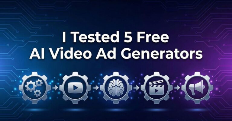 I Tested 5 Free AI Video Ad Generators