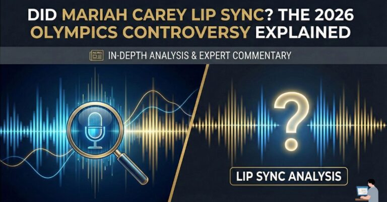 Did Mariah Carey Lip Sync?