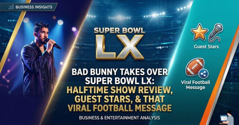 Bad Bunny Takes Over Super Bowl LX