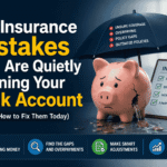 Insurance Mistakes That Are Quietly Draining Your Bank Account